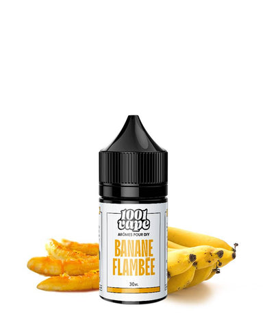 Arôme Banane Flambée 30ml - 1001 Vape