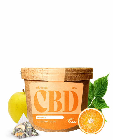 INFUSETTES AGRUMES AU CBD | BYCDS®