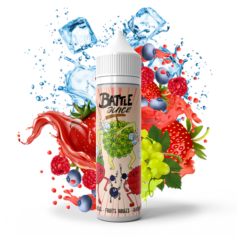 CASSIS FRUITS ROUGES RAISIN BATTLE JUICE BOBBLE HIGH VAPING