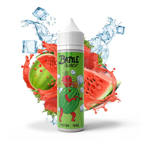 Pastèque Fraise Battle Juice 50ml - Bobble