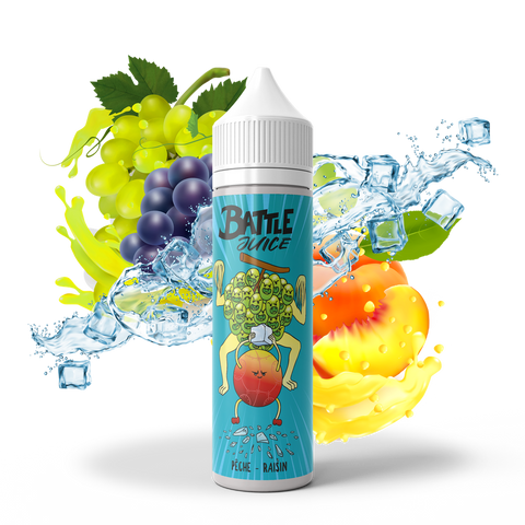 Peach Grape Juice 50ml - Bobble 