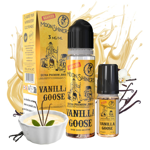 Vanilla Goose 60 ml 3mg - Moonshiners