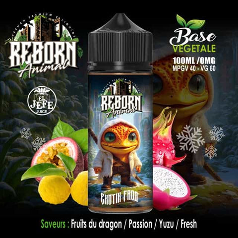 EXOTIK FROG – REBORN® FRESH ❄️ 100ml | EL JEFE JUICE
