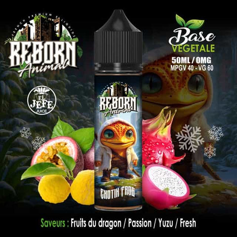 EXOTIK FROG – REBORN® FRESH ❄️ 50ml | EL JEFE JUICE