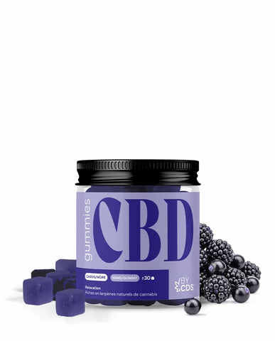 Boîte x30 GUMMIES CBD – BONBONS CBD RELAXATION BYCDS®