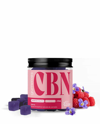 Boîte x30 GUMMIES CBN – BONBONS CBN DÉTENTE BYCDS®