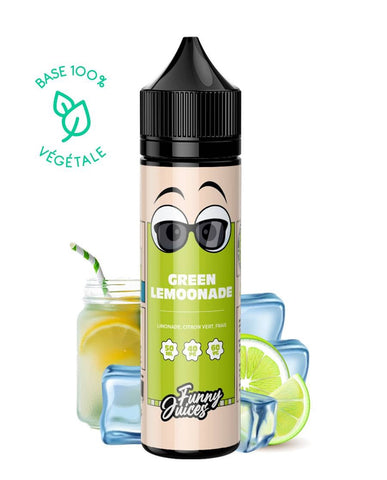 green lemoonade 50ml funny juice high vaping