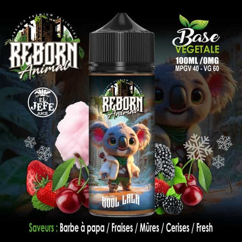 KOOL LALA – REBORN® FRESH ❄️  100ml | EL JEFE JUICE