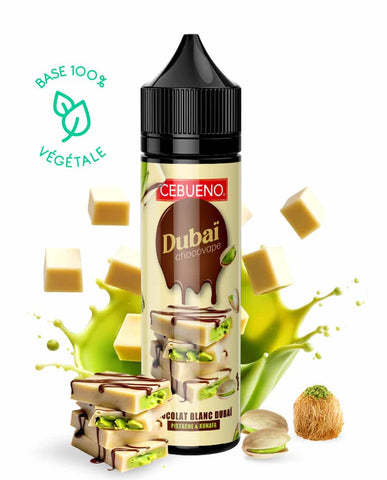 Dubaï Chocovape® White 50ml – CEBUENO®