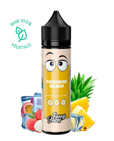 passioon beach 50ml funny juice high vaping