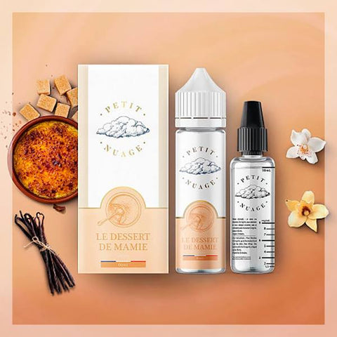 E liquid Le Dessert de Mamie Petit Nuage 60 ml