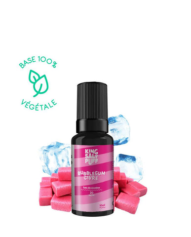 BUBBLE GUM GIVRE 10ml - King Salt Puff