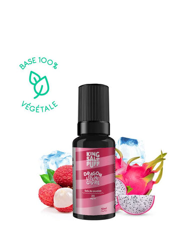 DRAGON LITCHI GIVRE 10ml - King Salt Puff