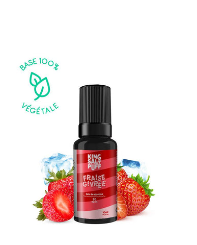 FRAISE GIVREE 10ml - King Salt Puff