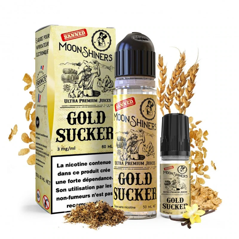 Gold Sucker 60 ml 3mg - Moonshiners