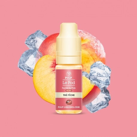 thé pêche 10ml pulp high vaping