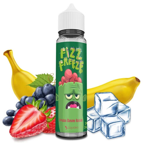 fraise banane raisin fizz freeze 50ml liquideo high vaping