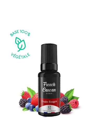 fruits rouges 10ml french cancan high vaping