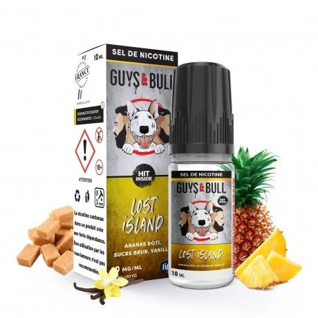 lost island 10ml guys & bull high vaping