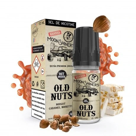 old nuts 10ml Moonshiners high vaping