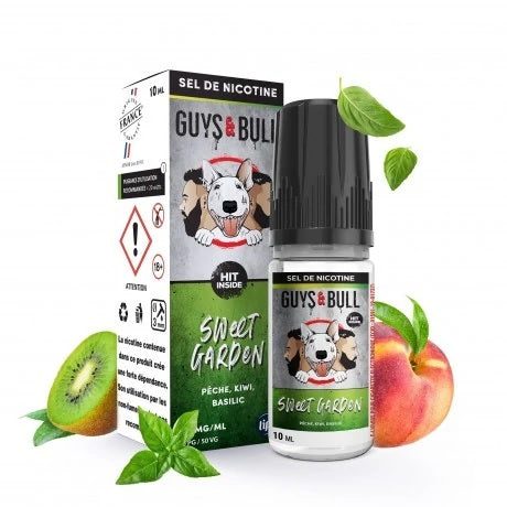 sweet garden 10ml guys & bull high vaping