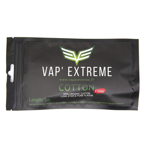 cotton vap'extreme high vaping