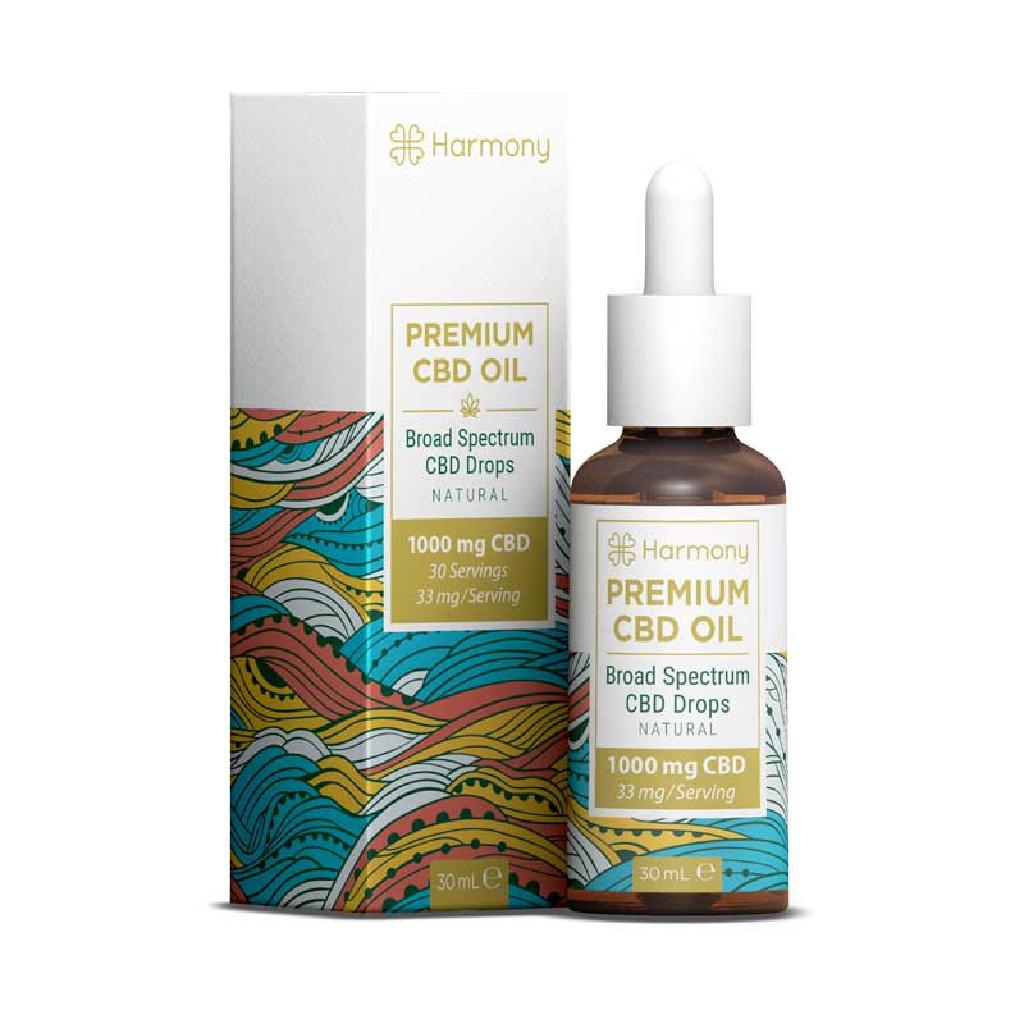 Huile CBD 1000 mg Harmony High Vaping