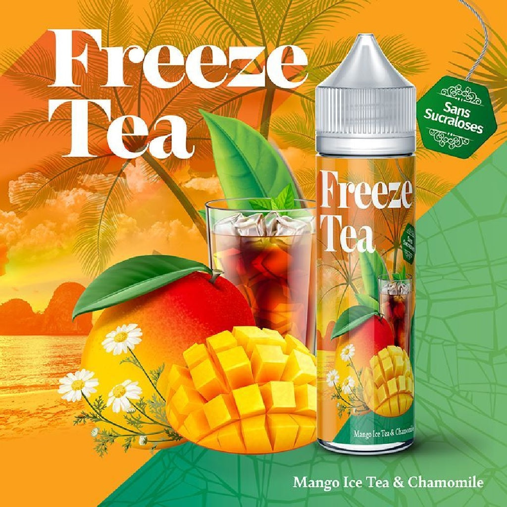 ice tea mango chamomile freeze tea high vaping