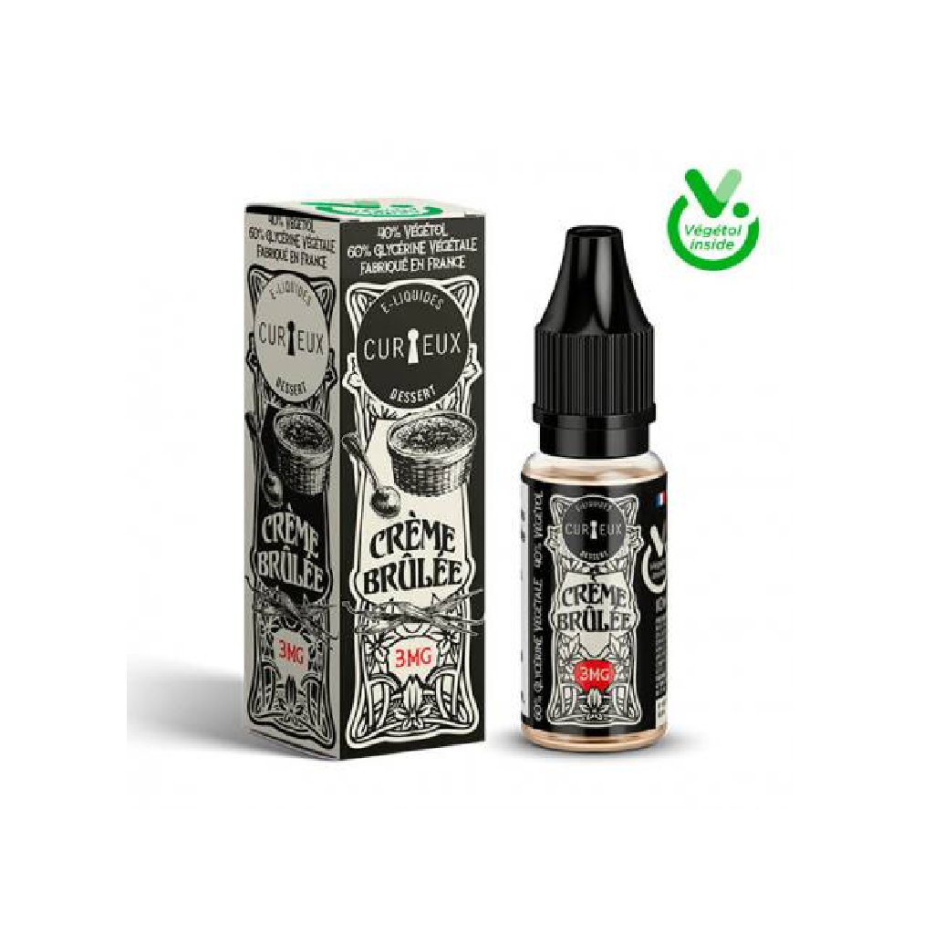 Creme Brulee Curieux High Vaping