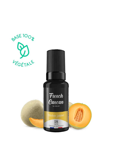 melon jaune 10ml french cancan high vaping