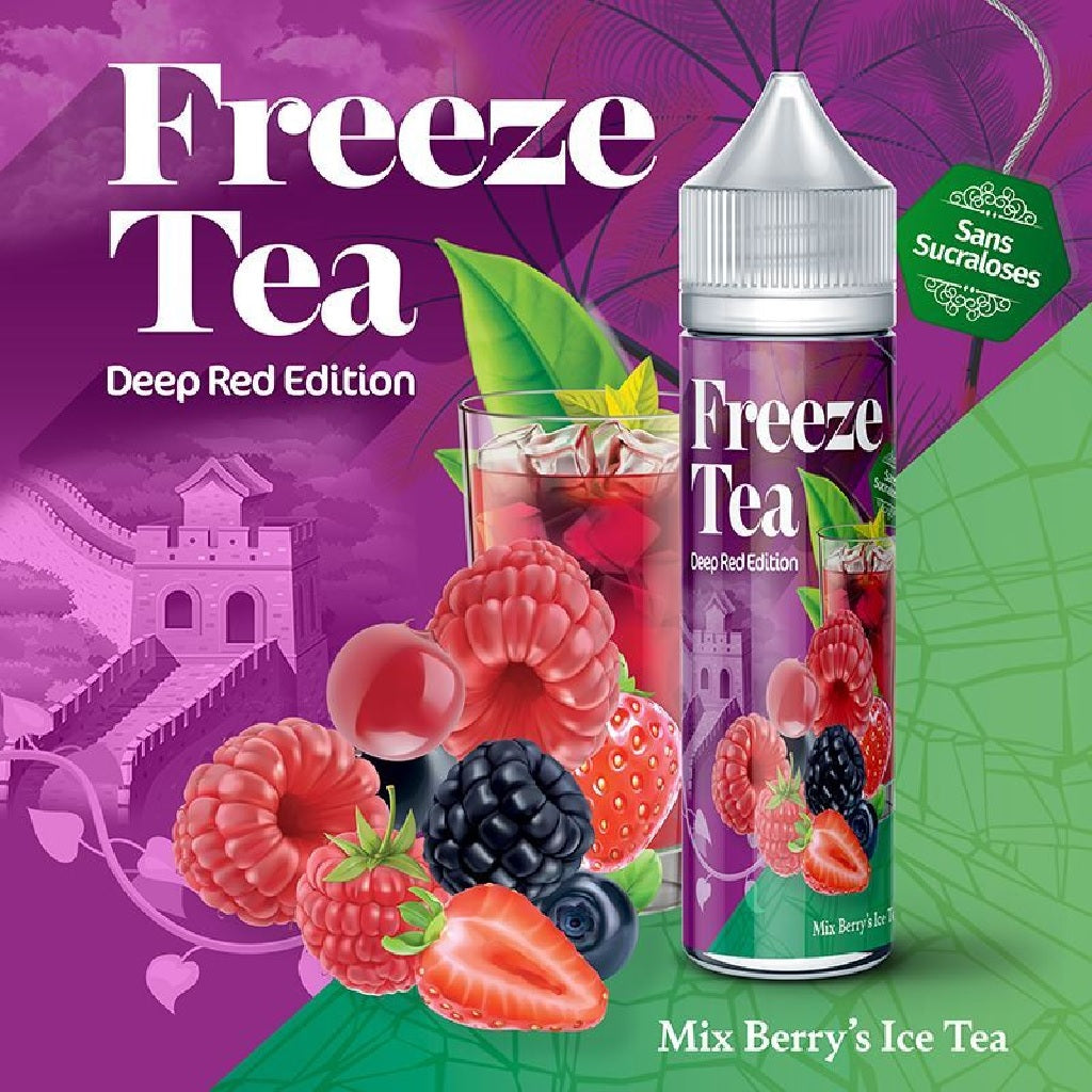 mix berries ice tea freeze tea high vaping