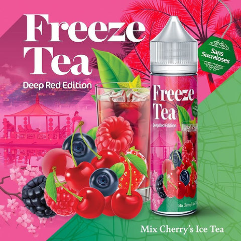 mix cherry's ice tea freeze tea high vaping