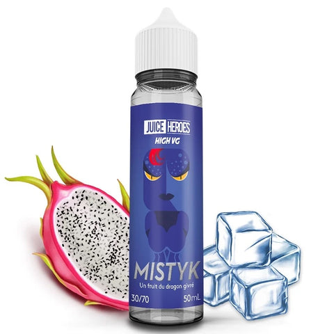 mystik juice heroes 50ml liquiudeo high vaping
