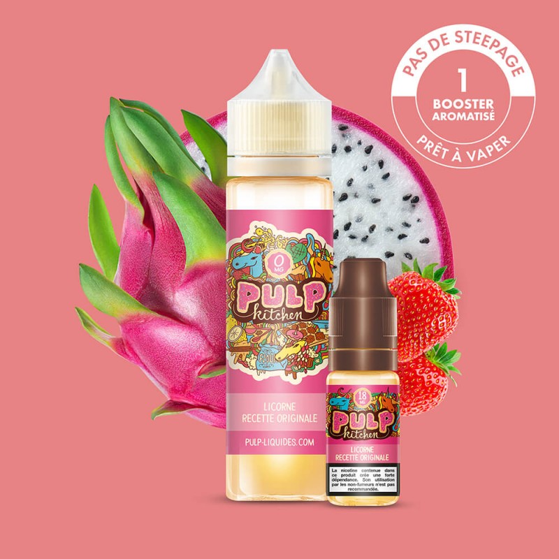 PULP Licorne Recette Originale 60ml 3mg High Vaping