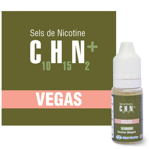 Vegas Sels de Nicotine High Vaping